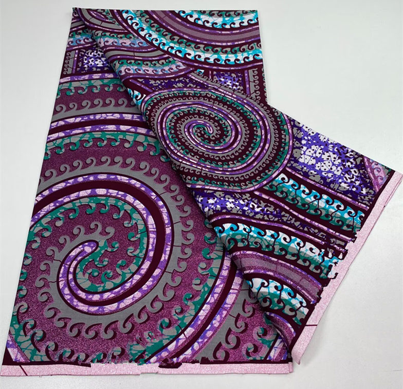 Sewing Batik Fabric - ผ้าพิมพ์ลายแว็กซ์ไนจีเรีย อังการา ผ้าบาติกดัตช์ ผ้าปาจน์เนื้อนุ่ม ผ้าเย็บผ้า 6