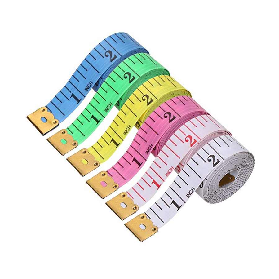 Sewing Gauge Ruler - 1/5/10 ชิ้น 150 ซม./60 นิ้ว สายวัดตัวแบบนุ่ม
