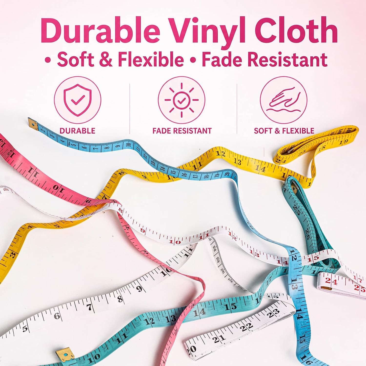 1/5/10 ชิ้น สายวัดตัวแบบนุ่ม 1 - Sewing Gauge Ruler บทวิจารณ์และราคา