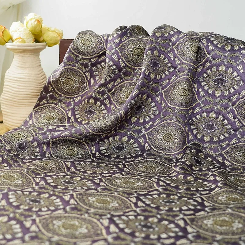 ผ้าลายดอกไม้สไตล์เปอร์เซียย้อน - Sewing Thread In Textile บทวิจารณ์และราคา