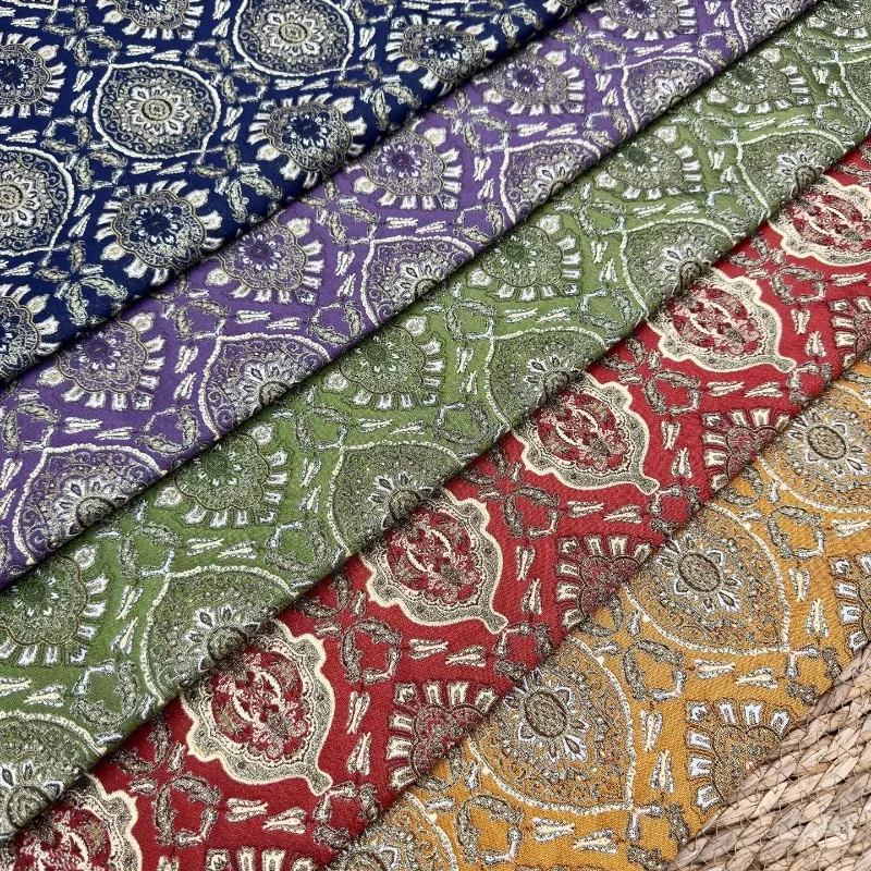 ผ้าลายดอกไม้สไตล์เปอร์เซียย้อน - Sewing Thread In Textile บทวิจารณ์และราคา