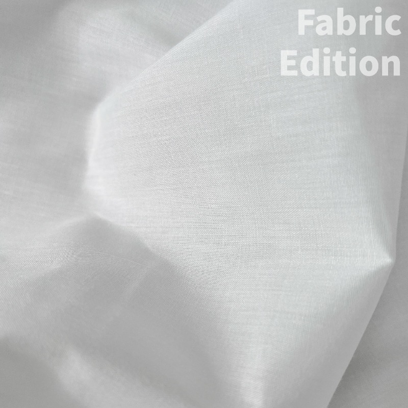 ผ้าฝ้ายสีขาวน้ำหนักเบา L300XW1 - Sewing Batik Fabric บทวิจารณ์และราคา