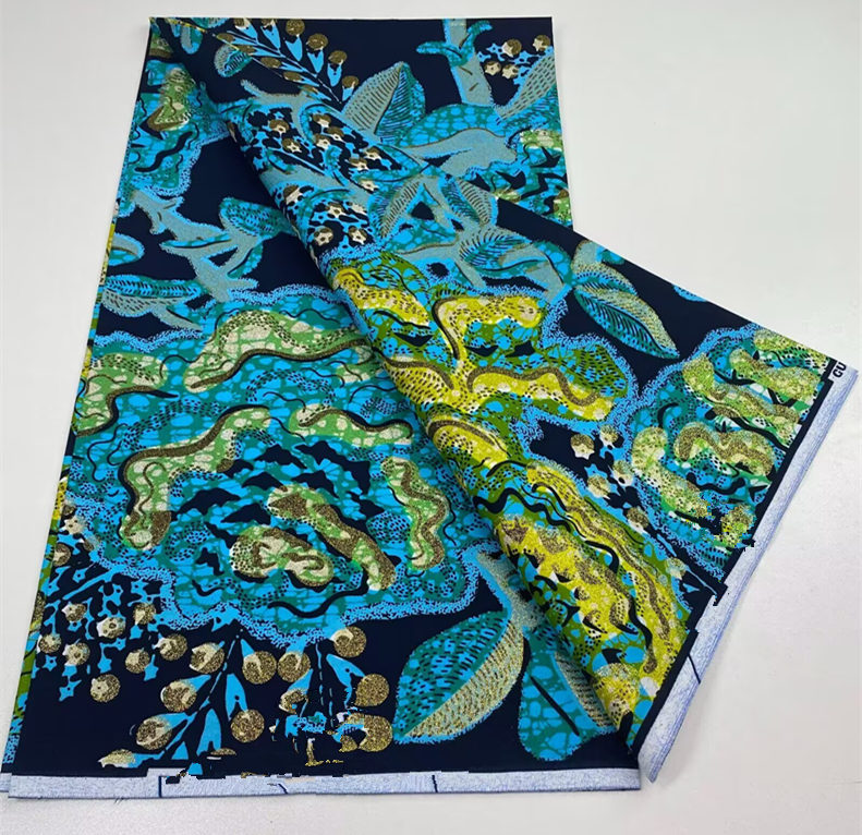 ผ้าพิมพ์ลายแว็กซ์ไนจีเรีย อังก - Sewing Batik Fabric บทวิจารณ์และราคา